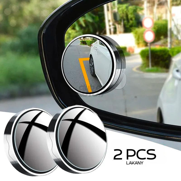 SET OF 2 PCS - 360° Rotatable Wide-Angle Blind Spot Mirrors